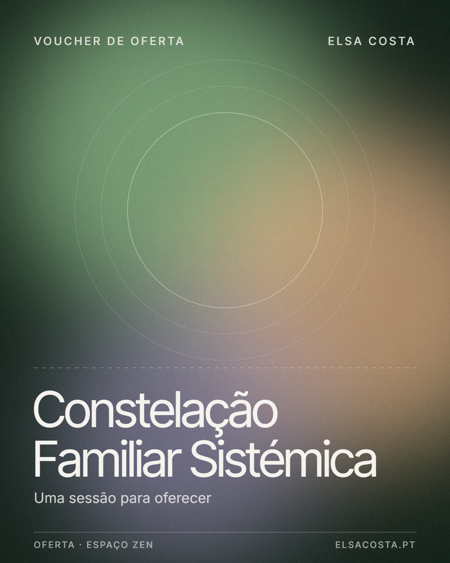Voucher de Oferta de Constelação Familiar Sistémica